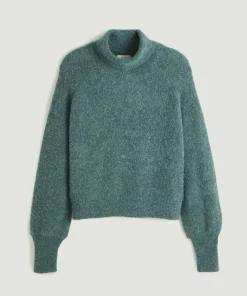 Femme Rodier Pulls^Pull Francesca col roulé vert de gris
