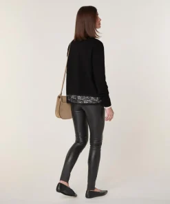 Pull Gwendoline en Laine noir-Rodier Outlet