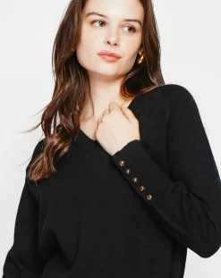 Femme Cachemire & Jo Pulls^Pull Heloise noir