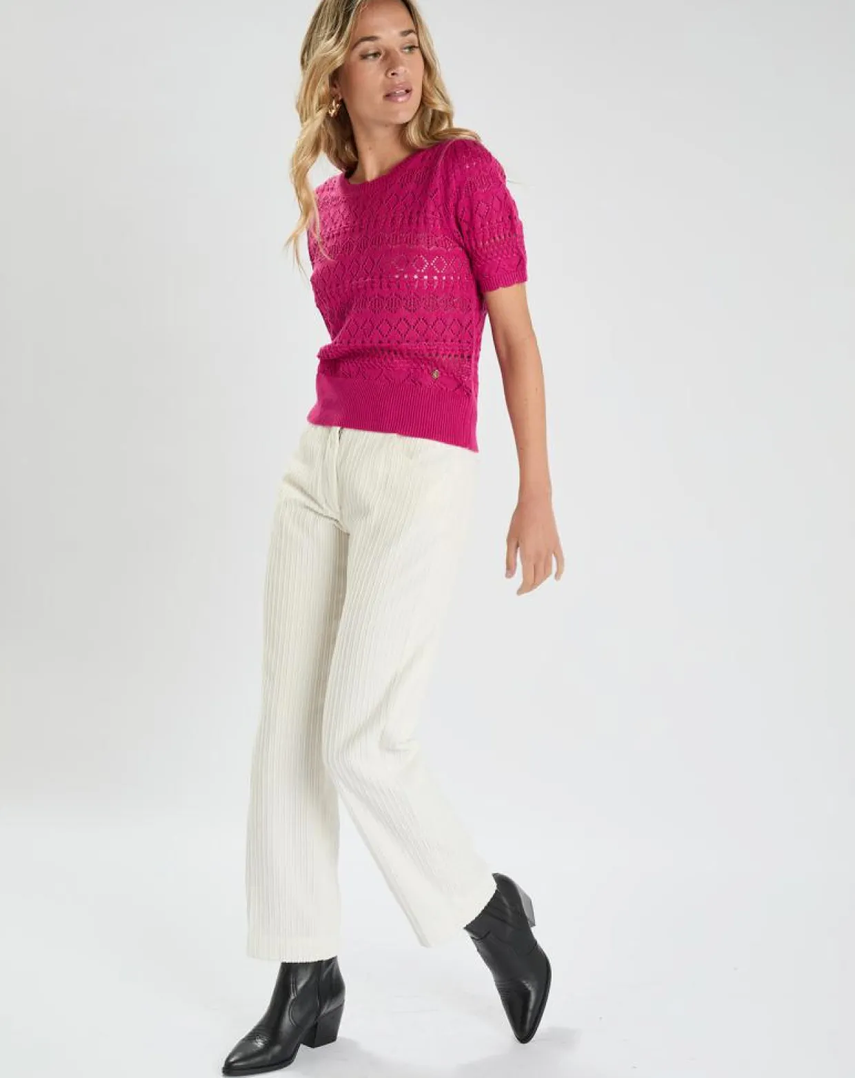 Pull Indiana fuchsia-La Petite Etoile New