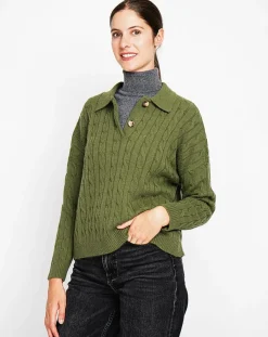 Pull Ines kaki-Assuili Clearance