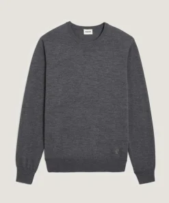 Homme Rodier Pulls^Pull Isaac 100% Laine gris foncé