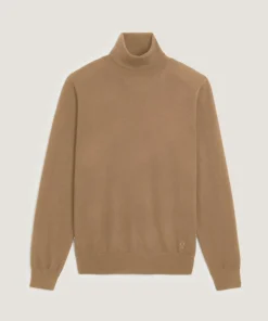 Homme Rodier Pulls^Pull Jacques 100% Laine beige foncé