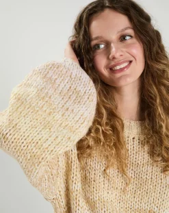 Femme The Korner Pulls^Pull Jade beige/blanc