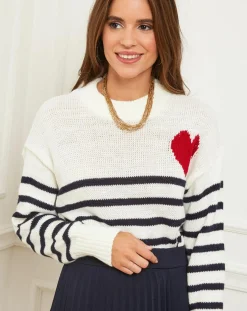 Pull Jeanne marine-Alice & Charlotte New