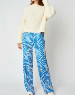 Pull Julie en Laine mélangée écru-An'ge Discount