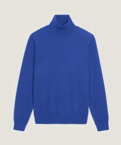 Homme Rodier Pulls^Pull Julien 100% Laine bleu azur