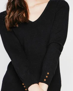 Pull Juliette noir-Cachemire & Jo New