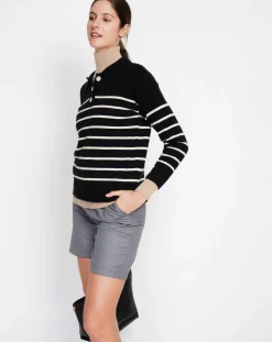 Femme Assuili Pulls^Pull Justine noir