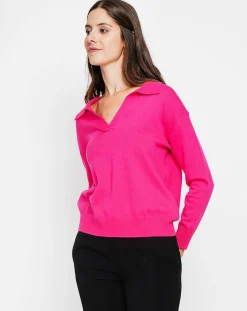Pull Laurence fushia-Assuili