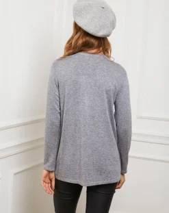 Femme Fleur de cachemire Pulls^Pull Laury gris