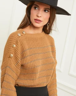 Pull Leana camel-L'Armoire de Suzette Best