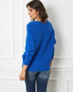 Femme Fleur de cachemire Pulls^Pull Lena Indigo