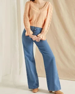 Femme Rouje Pulls^Pull Lila orange