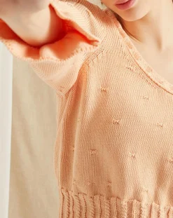 Femme Rouje Pulls^Pull Lila orange