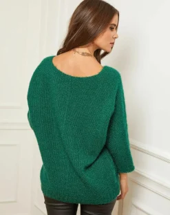 Femme Alice & Charlotte Pulls^Pull Lola vert