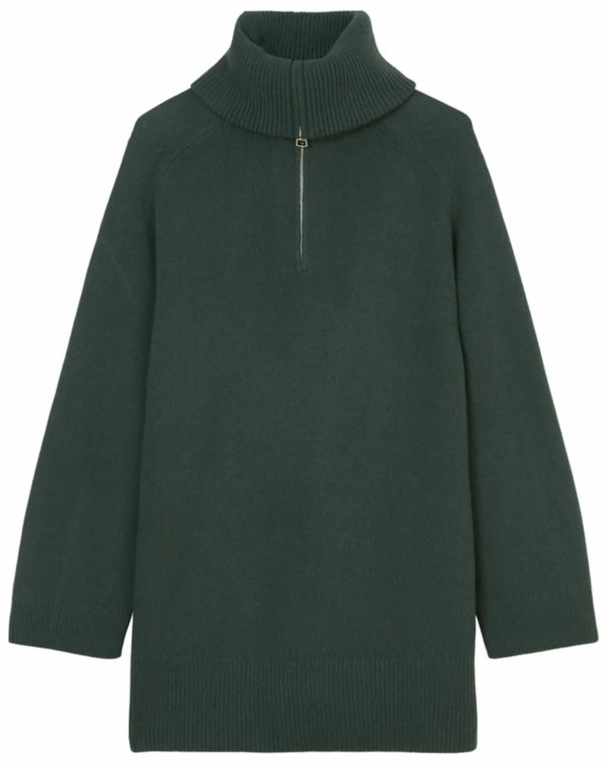 Femme Marc O'Polo Pulls^Pull long en Laine mélangé vert foncé