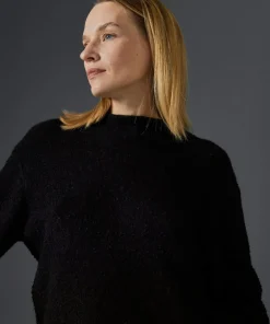 Pull Lorelei col manches bouffantes noir-Rodier Online