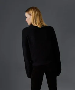 Pull Lorelei col manches bouffantes noir-Rodier Online