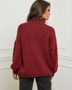 Pull Lou bordeaux-L'Armoire de Suzette Discount