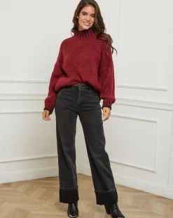 Pull Lou bordeaux-L'Armoire de Suzette Discount