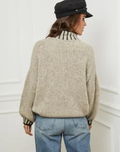 Pull Lou taupe-L'Armoire de Suzette Best