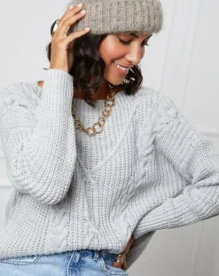 Femme L'Armoire de Suzette Pulls^Pull Louise gris