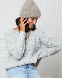 Femme L'Armoire de Suzette Pulls^Pull Louise gris
