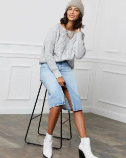 Femme L'Armoire de Suzette Pulls^Pull Louise gris