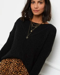 Pull Louise noir-L'Armoire de Suzette Clearance