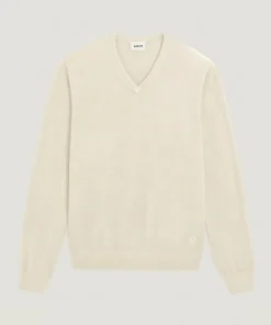 Homme Rodier Pulls^Pull Lucien 100% Laine blanc écru