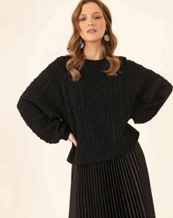 Pull Mandi noir-Indies Discount