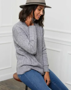 Femme Soft Cashmere Pulls^Pull Margaux gris