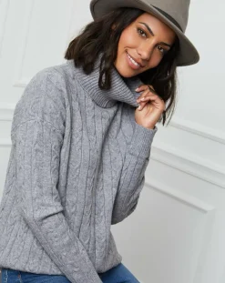Femme Soft Cashmere Pulls^Pull Margaux gris