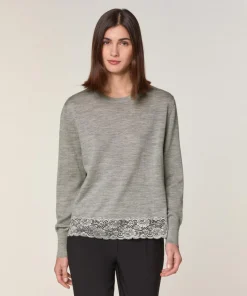 Femme Rodier Pulls^Pull Marie Lou 100% Laine gris foncé