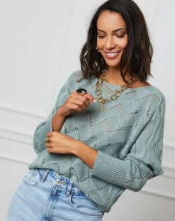 Pull Marie vert-L'Armoire de Suzette Best