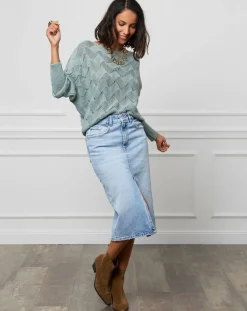 Pull Marie vert-L'Armoire de Suzette Best