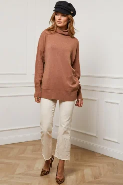 Femme Fleur de cachemire Pulls^Pull Marny Camel