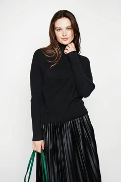 Femme Cachemire & Jo Pulls^Pull Mathilde noir