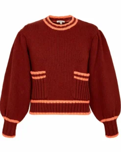 Pull Mouline chocolat-Manoush New
