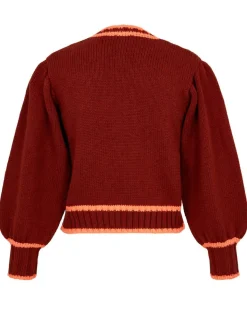 Pull Mouline chocolat-Manoush New