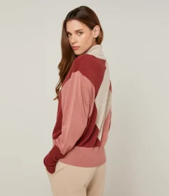 Pull Mylène en Laine mélangée beige/rose-Rodier Best