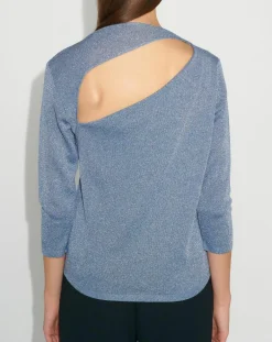 Pull Nora bleu-Zapa Outlet