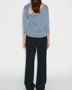 Pull Nora bleu-Zapa Outlet