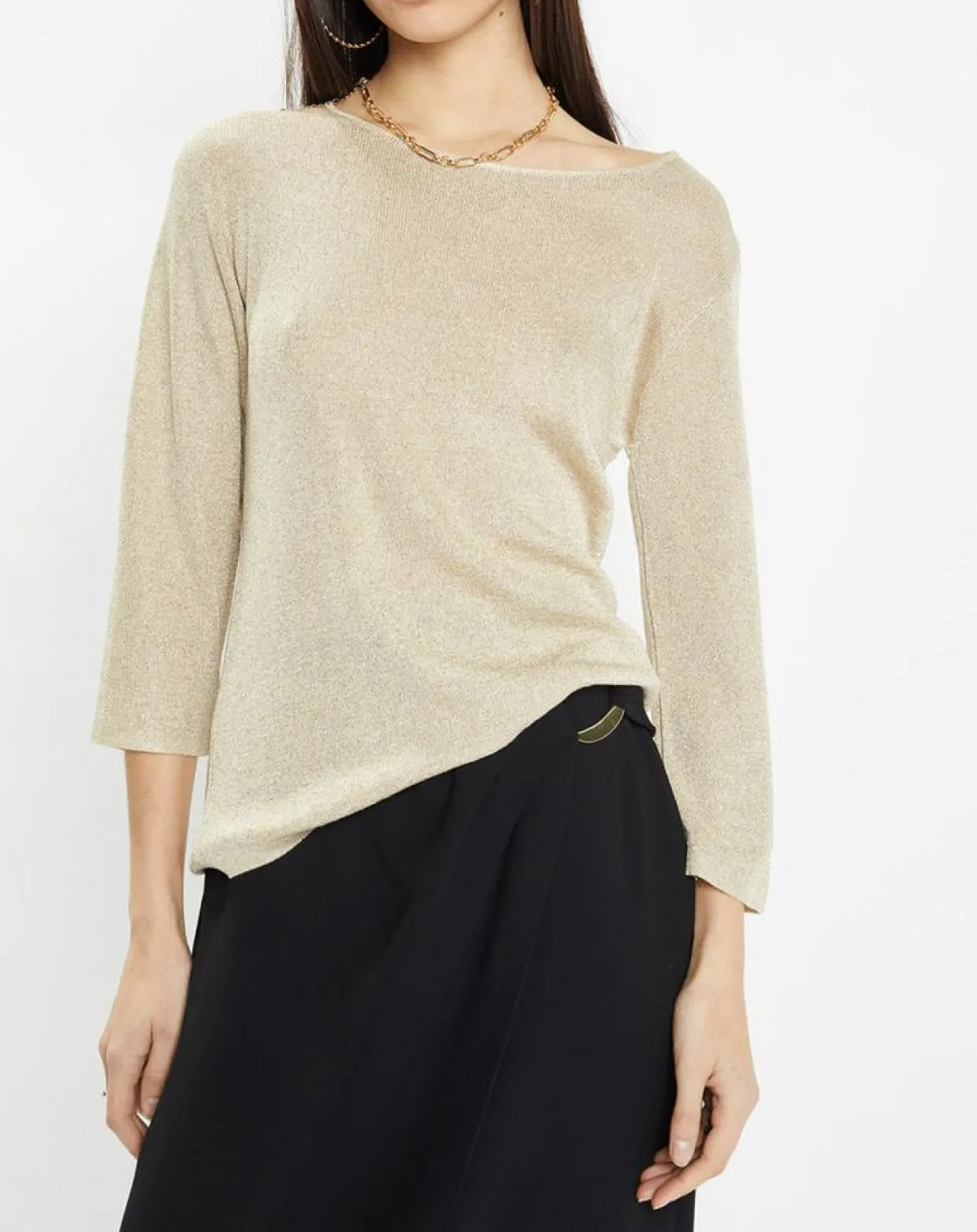 Pull Nora doré-Zapa Hot