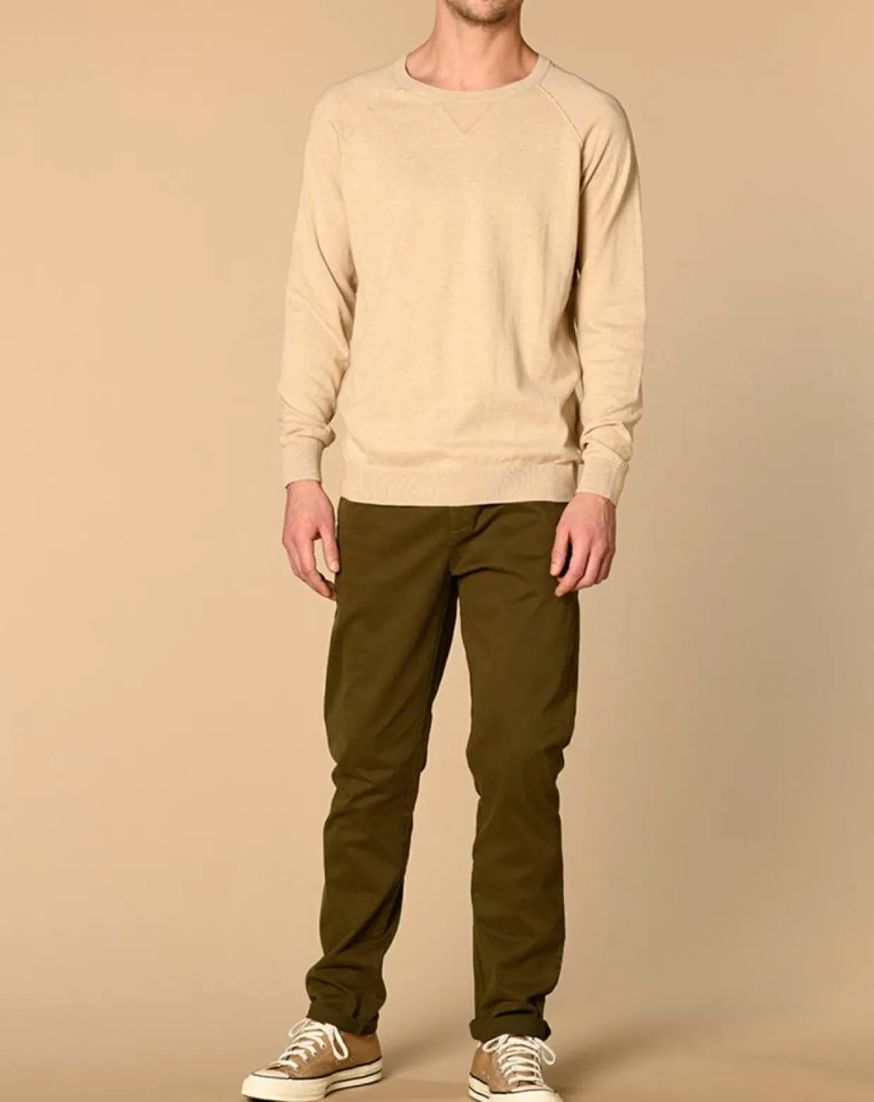 Homme Harris Wilson Pulls^Pull Oji beige