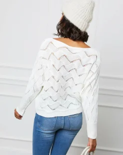 Pull Olivia blanc-L'Armoire de Suzette Hot