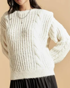 Pull Pauline écru-Belair Sale