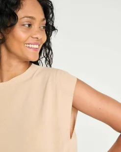 Femme Lauren Vidal Pulls^Pull Perle beige
