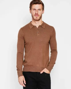 Homme Cachemire & Jo Pulls^Pull Pierre marron